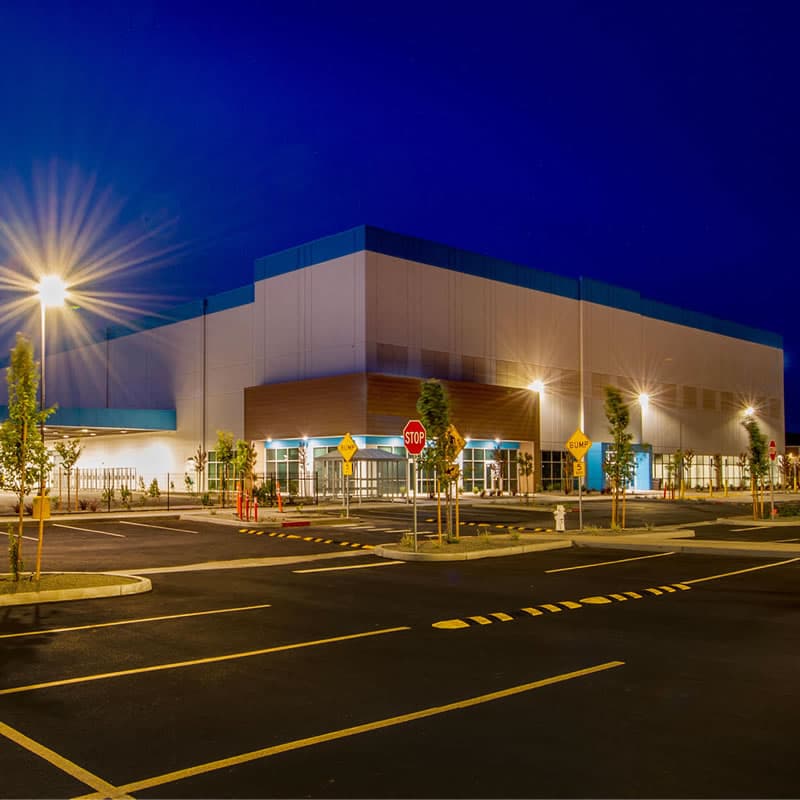 A home improvement retail storefront